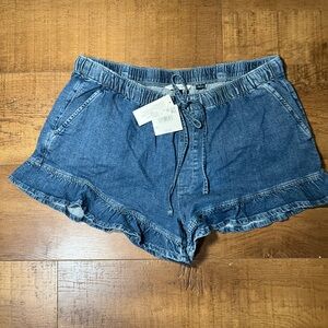 American Eagle Blue Jean Shorts for Women